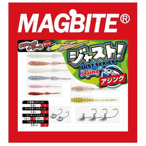 MAGBITE Ajiing "Just Ajing Series" Lure Kit, [fishing tackle], [fishing lures] - Tackle Online Australia 