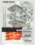tackle online australia JACKALL Good Meal Aji Soft Plasic 1.5" Grub - Orange Gold Flake