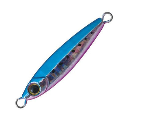 PALMS Bit Arts Miniature Dax Micro Metal Jig 3g - Blue Pink