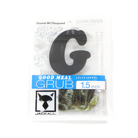 JACKALL Good Meal Aji Soft Plasic 1.5" Grub - Liga Exotica Suimi