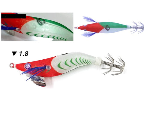 CRAZY OCEAN Hard Puncher V Squid Jig 1.8 - 05