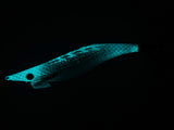 DAIWA Emeraldas Shine Squid Jigs 3.5 - Blue Glow Laser Glow Picture