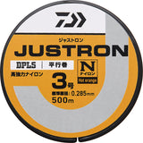 DAIWA Justron Mono Fishing Line hot orange