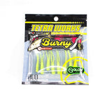 DUO Tetra Works Burny Aji Soft Plastics - 1.65" Lime Shine Glow Tackle Online Australia