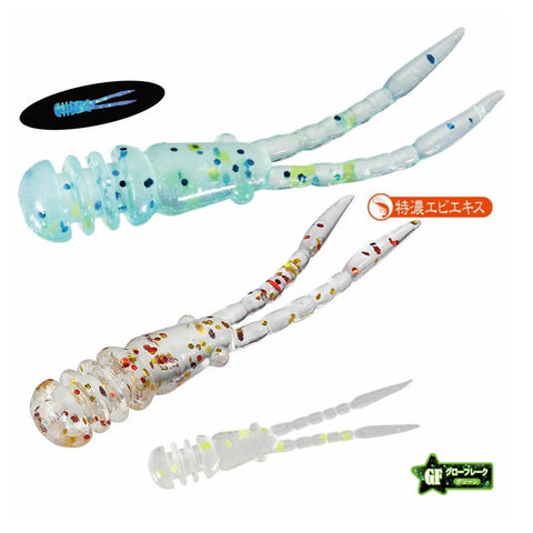 DUO Tetra Works Burny Aji Soft Plastics - 1.65" Range