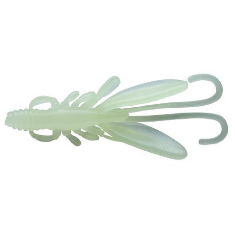 ECOGEAR Bug Ants Soft Plastics - 2" - Glow 248 bream flathead fishng soft plastic lures include scent