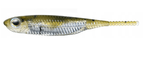 FISH ARROW Flash J 1" Soft Plastic - Watermelon / Silver Tackle Online Australia