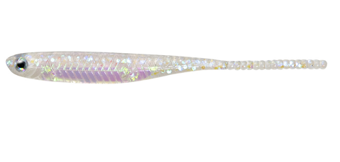 FISH ARROW Flash J 1.5" Soft Plastic - Kiemura Crystal / Aurora