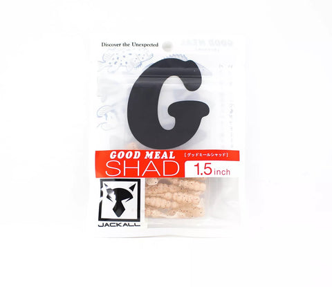 Tackle Online Australia JACKALL Good Meal Aji Soft Plasic 1.5" Shad- Red Glow Krill