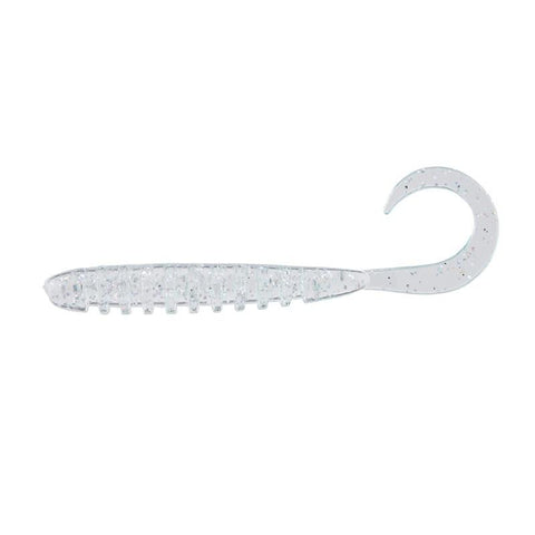 JACKALL Tide Curly Light Game Aji Lures 2" - Clear Holo Flake, [fishing tackle], [fishing lures] - Tackle Online Australia 