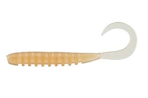 JACKALL Tide Curly Light Game Aji Lures 2" - Isome Glow Crush