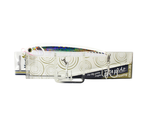 Tackle Online Australia MARIA Rapido F130 Float Pencil Lure - #036 Silhouette White