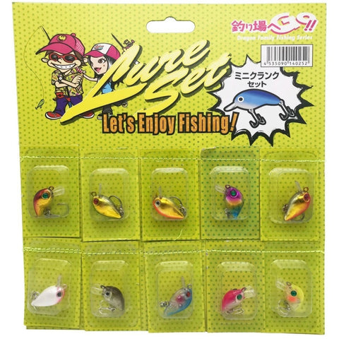 MARUSHIN Fishing Lure Mini Crank Set ( CLEARANCE SALE ) Tackle Online Australia