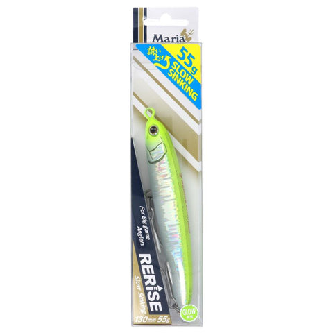 MARIA Rerise SS130 Slow Sinking Stickbait Pencil Lure -B12H Fishing tackle online australia stick baits