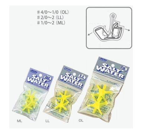 Tackle Online Australia MEIHO Fishing Treble Hook Cover - Yellow