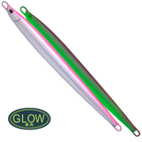 Tackle Online Australia PALMS Jigaro Super Slide - 60g glow pin