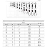 Tackle Online Australia SASAME Power Stain Snap Swivels