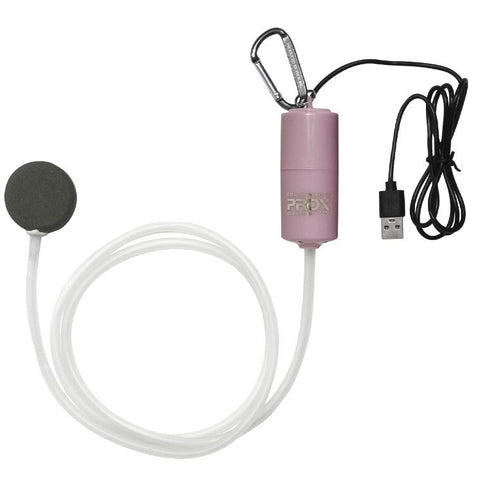 PROX USB Rechargeable Live Bait Aerator Pump Pink tackle online australia