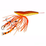 REAL FISHER Slow Pitch Prawn Metal Jigs red gold