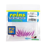 REINS Aji Ringer Soft Plastics - 1.5" Core Grape Sherbet
