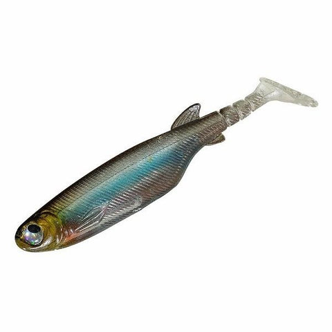 RUDIE'S Grouper Eating Fish 3.5" Silver Stripe Round Herring