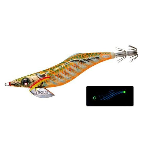 YO-ZURI AURIE-Q FINACE - #3.0 - Blue Luminous Gold Green Tackle Online Australia