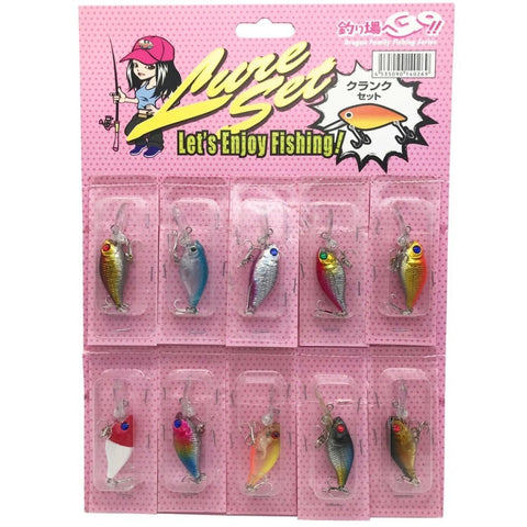 MARUSHIN Fishing Lure Crank Set ( CLEARANCE SALE ), [fishing tackle], [fishing lures] - Tackle Online Australia 