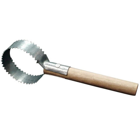 ICATCH Wood Handle Fish Scaler Fishing Scalers and fishing cleaning tools