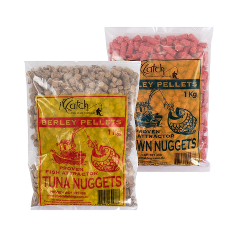 Tackle Online Australia ICATCH Burley Nuggets Fishing Burley 1kg Bag