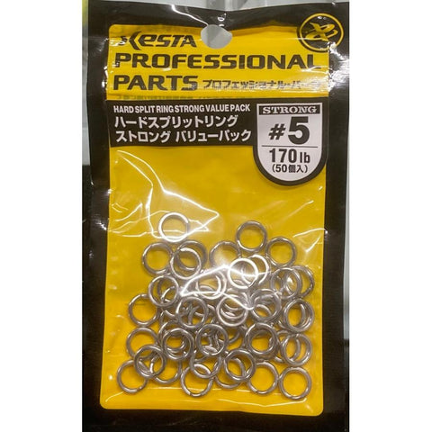 Tackle Online Australia XESTA Hard Split Rings Strong Value Pack #5