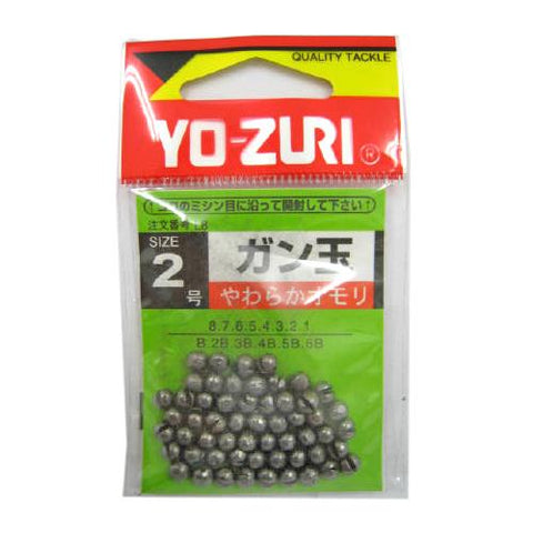 YO-ZURI Split Shot Fishing Sinkers - Size 2