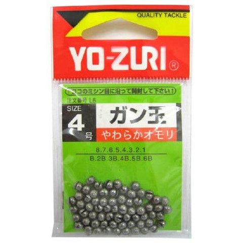YO-ZURI Split Shot Fishing Sinkers - Size 4
