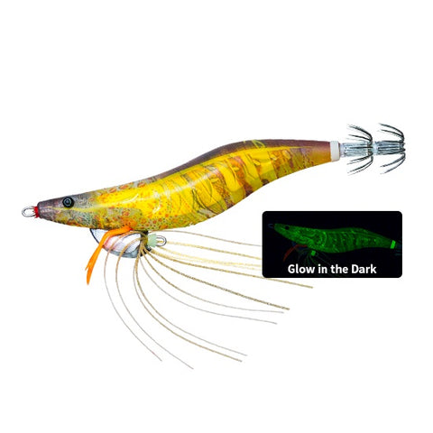 DUEL Ebi Q Squid Jig 3.5g - LGIE, [fishing tackle], [fishing lures] - Tackle Online Australia 