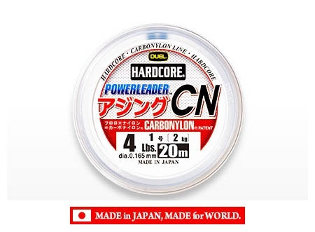 DUEL Hardcore Aji Carbonylon Power leader Line - CN, [fishing tackle], [fishing lures] - Tackle Online Australia 