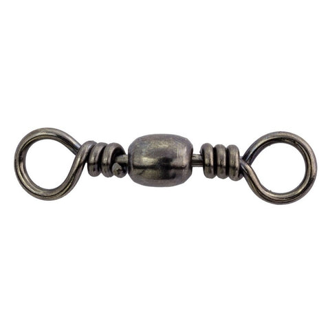 INSTINCT Brass BLACK Barrel Swivels Size - 3/0 ($1 CLEARANCE SALE) - Tackle Online Australia