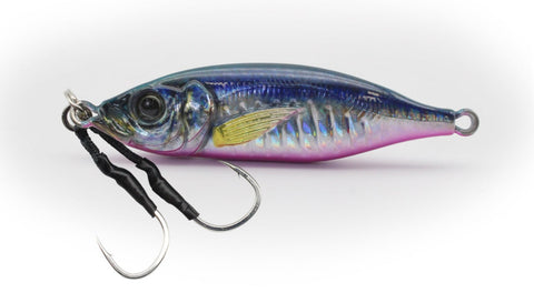 LITTLE JACK Metal Addict 60g Type 06 - BLUE PINK 04, [fishing tackle], [fishing lures] - Tackle Online Australia 