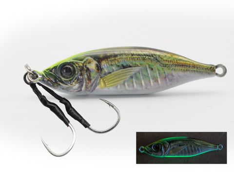 LITTLE JACK Metal Addict 40g Type 06 - CHRT GLOW BDY  07, [fishing tackle], [fishing lures] - Tackle Online Australia 