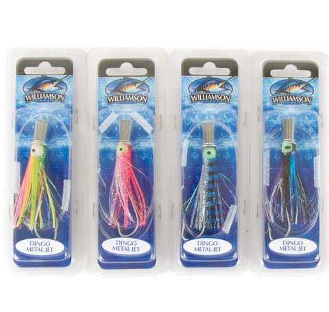 Williamson Dingo Metal Jet 3" Bulk 4 Pack - Tackle Online Australia