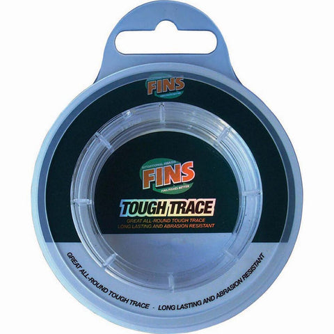 Fins Tough Trace Mono Leader Fishing Line 30m - 20LB, [fishing tackle], [fishing lures] - Tackle Online Australia 