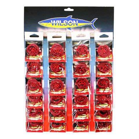 Wilson Red Whiting Plastic & Beads ($1 CLEARANCE SALE) - Tackle Online Australia